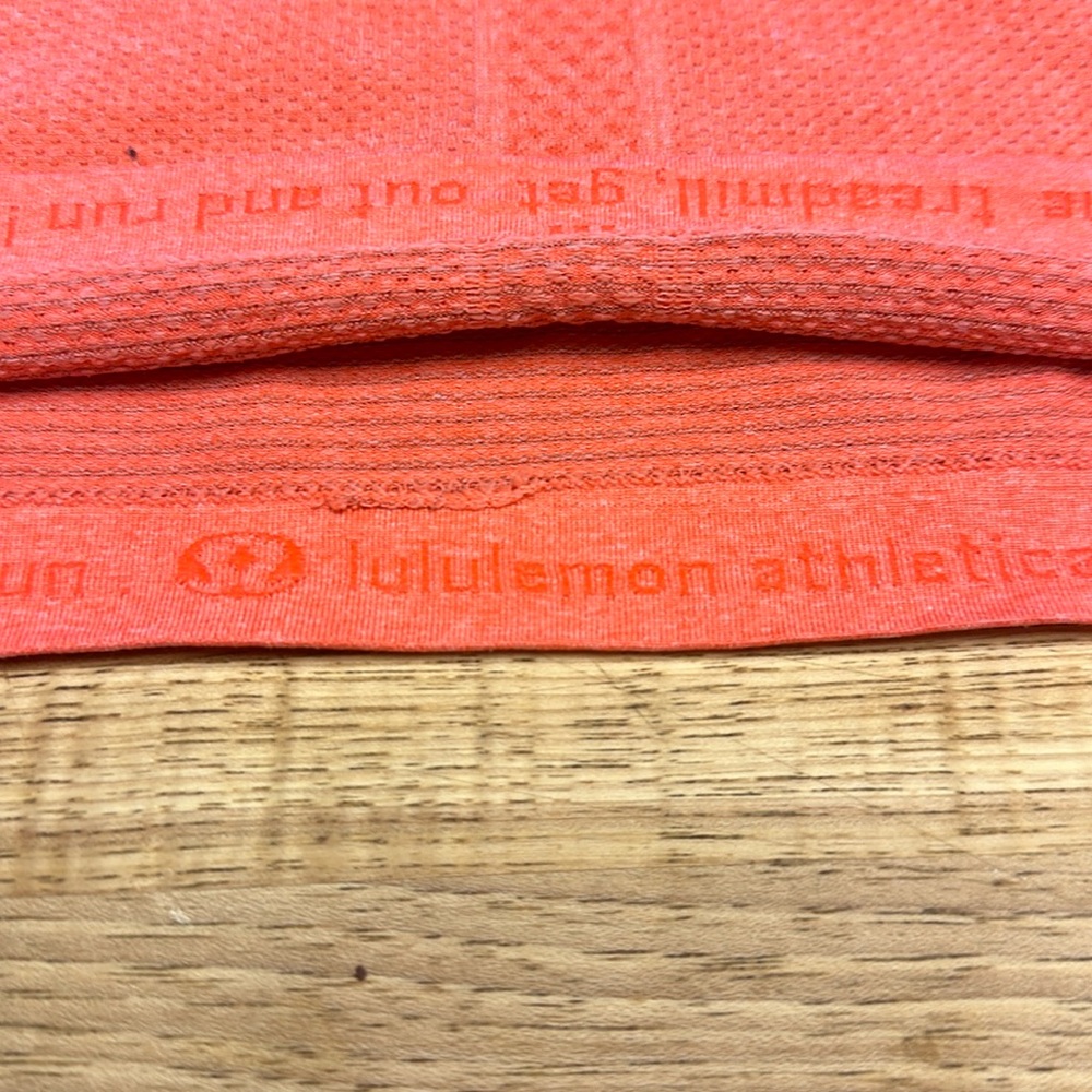 Lululemon Run Swiftly Hip Length Ls, 8 - image 4